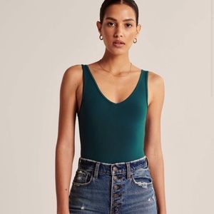 Abercrombie and Fitch seamless and V-neck bodysuit